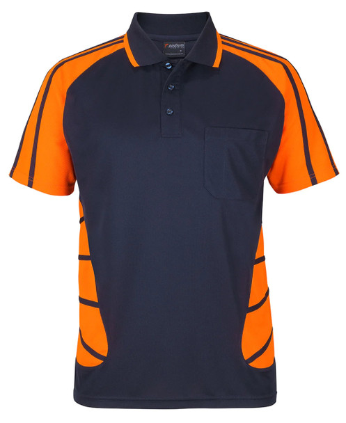 JBswear 6HSSP-JBs HI VIS S/S STREET SPIDER POLO